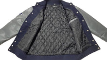 Load image into Gallery viewer, Tranzfit- Varsity 82 Jackets (Navy &amp; Grey)
