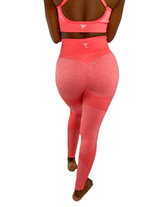 TRANZFIT-F20 YOGA LEGGINGS ONLY (Tangerine)