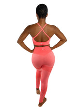 Load image into Gallery viewer, TRANZFIT-F20 YOGA LEGGINGS ONLY (Tangerine)
