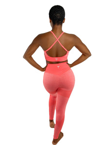 TRANZFIT-F20 YOGA LEGGINGS ONLY (Tangerine)